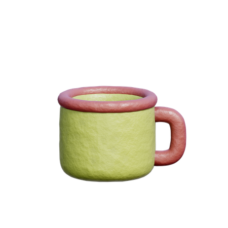 Caneca  3D Icon