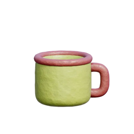 Caneca  3D Icon