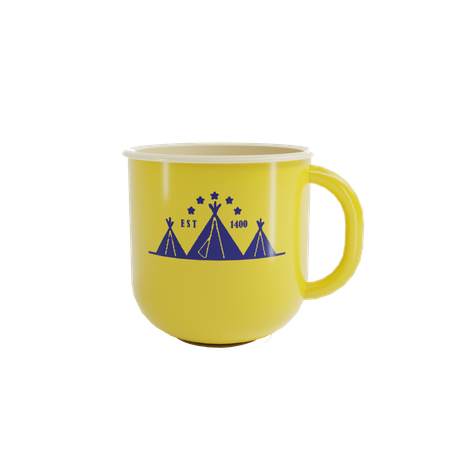 Caneca  3D Illustration