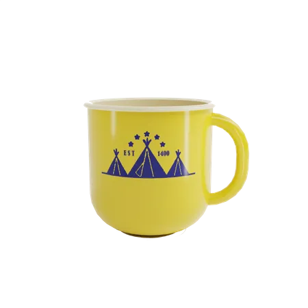 Caneca  3D Illustration