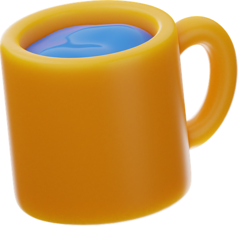 Caneca  3D Icon