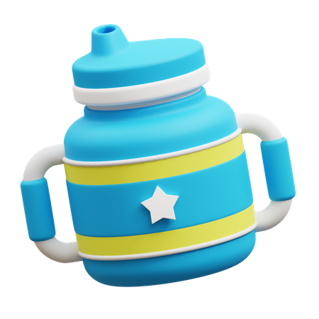 Caneca de bebê  3D Icon
