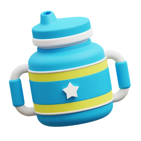 Caneca de bebê  3D Icon