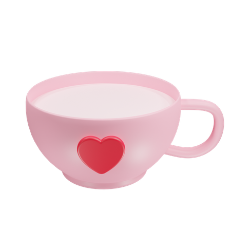 Caneca de amor  3D Icon