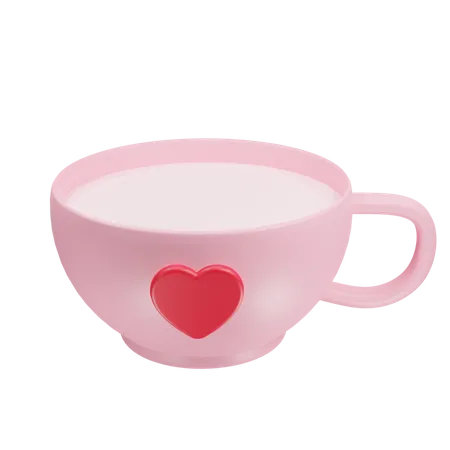 Caneca de amor  3D Icon