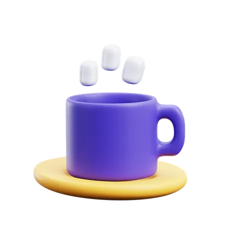 Caneca de café  3D Icon