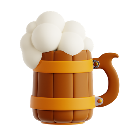 Caneca de cerveja  3D Icon