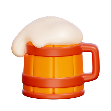 Caneca de cerveja  3D Icon