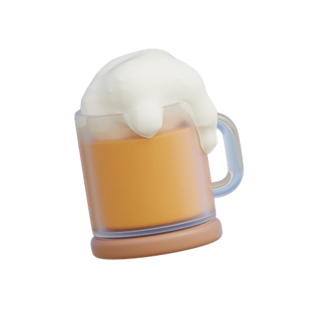 Caneca de cerveja  3D Illustration
