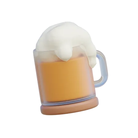 Caneca de cerveja  3D Illustration