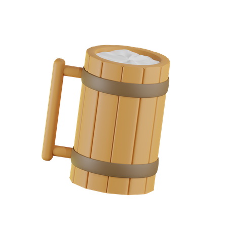 Caneca de cerveja  3D Icon