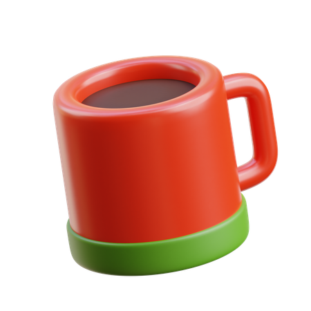 Caneca de natal  3D Icon