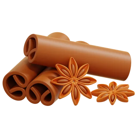 Canela  3D Icon