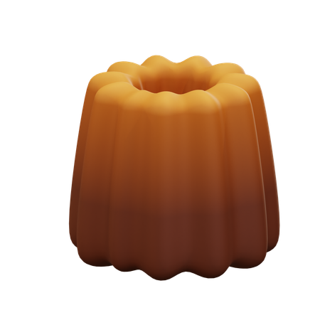 CANELE  3D Icon