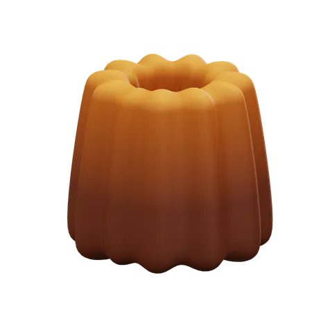 CANELE  3D Icon