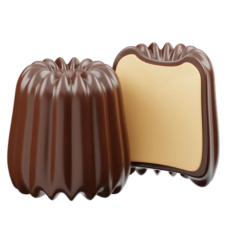 Canele  3D Icon