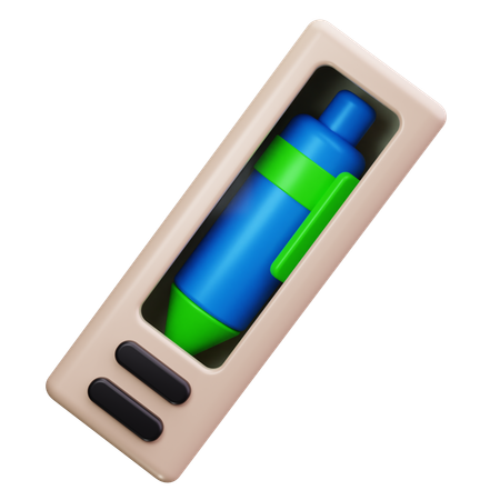 Caneta  3D Icon