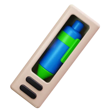 Caneta  3D Icon