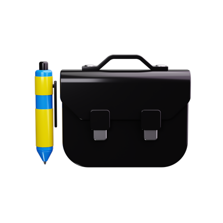 Caneta  3D Icon