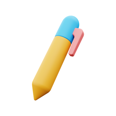 Caneta  3D Illustration