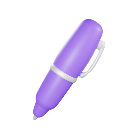 Caneta  3D Icon