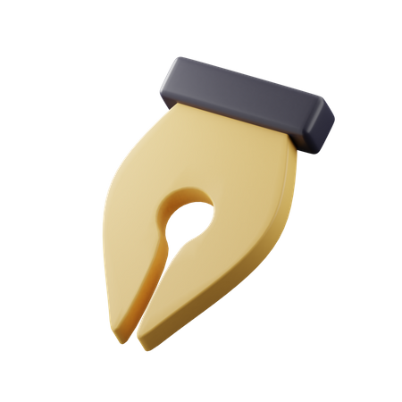 Cursor da ferramenta caneta  3D Illustration