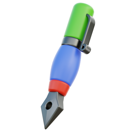 Tinta de caneta  3D Icon