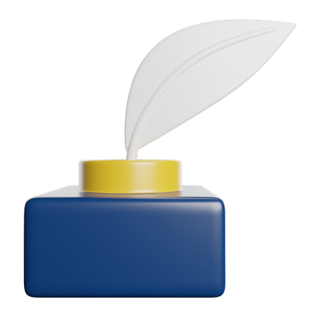 Tinta de caneta  3D Icon