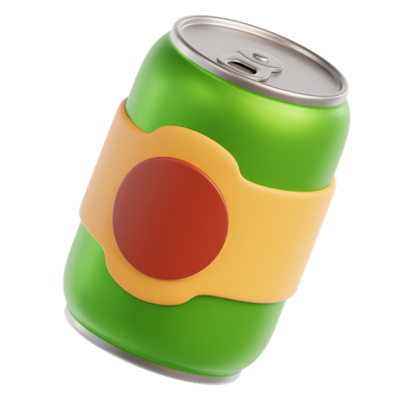 Canette de bière  3D Icon