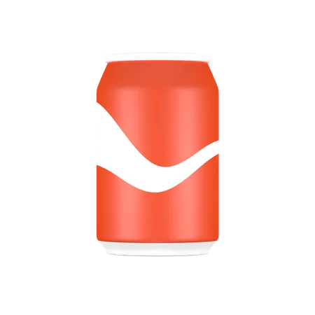 Canette de soda  3D Illustration
