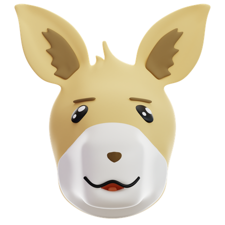 Canguru  3D Icon