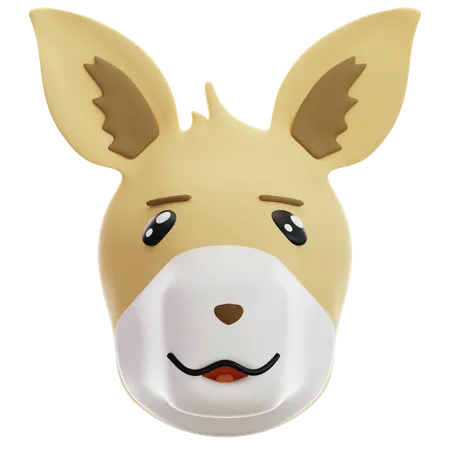 Canguru  3D Icon