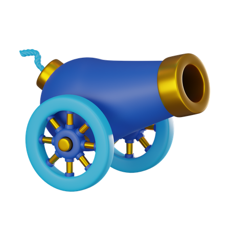 Canhão  3D Icon