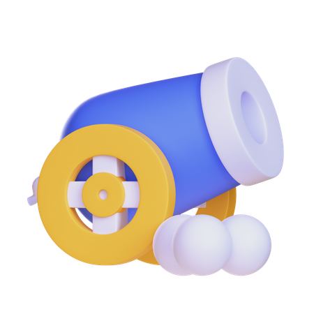 Canhão islâmico  3D Icon