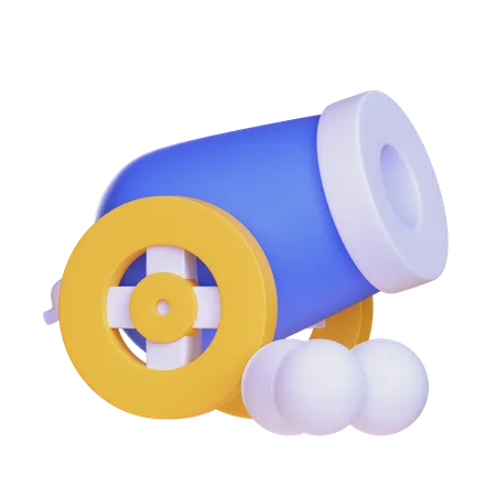 Canhão islâmico  3D Icon