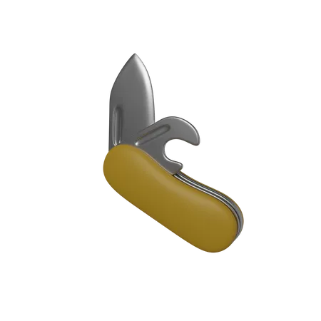 Canivete  3D Icon