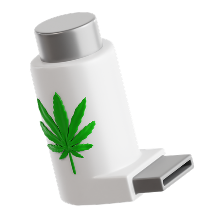 Cannabis Inhaler  3D Icon