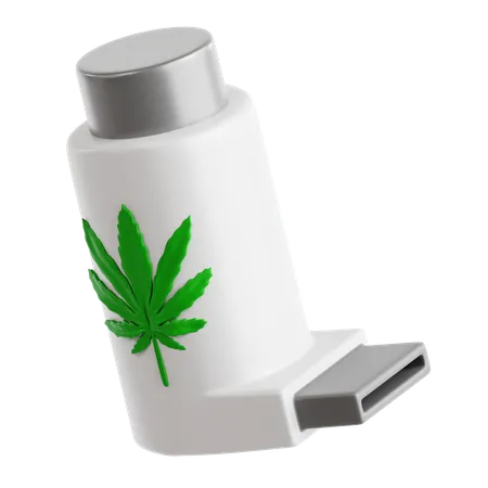 Cannabis Inhaler  3D Icon