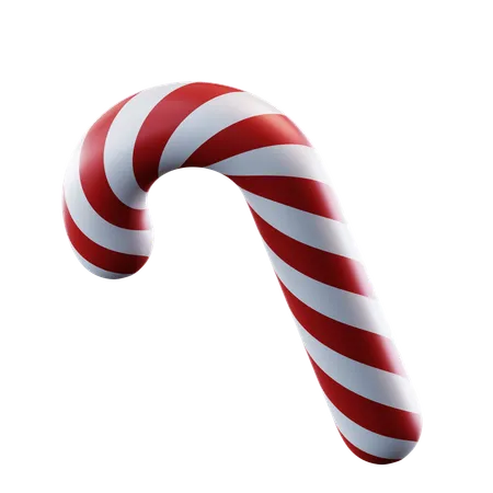 Canne en bonbon de Noël  3D Icon