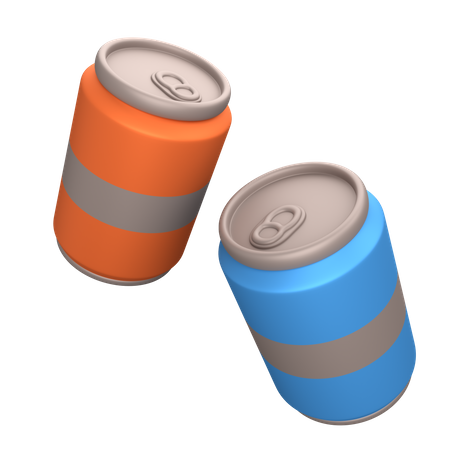 Canned Drink  3D Icon