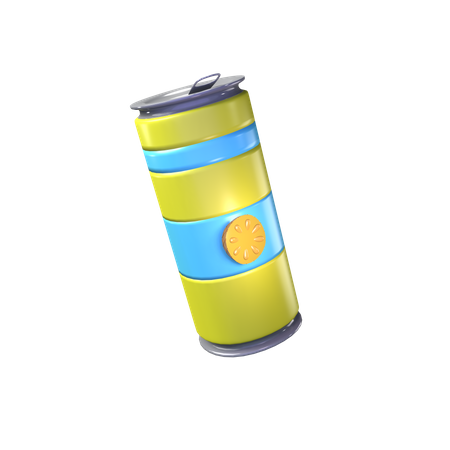 Canned Drink  3D Icon