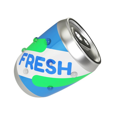 Canned Drink  3D Icon