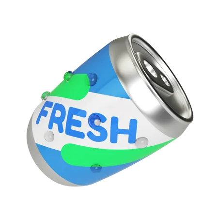 Canned Drink  3D Icon