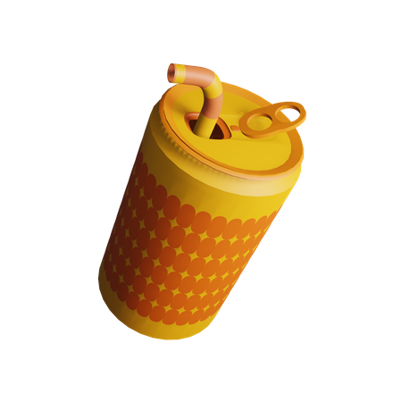 Canned Drink  3D Icon