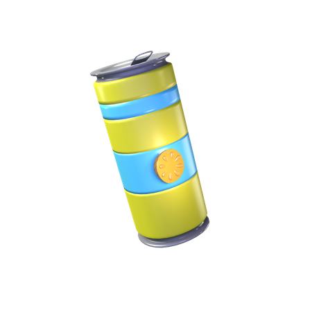 Canned Drink  3D Icon