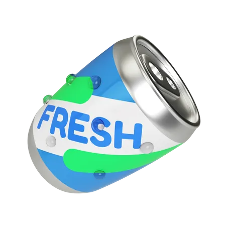 Canned Drink 3D Icon