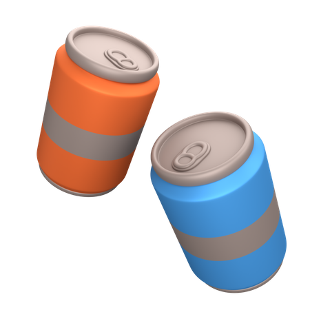 Canned Drink 3D Icon