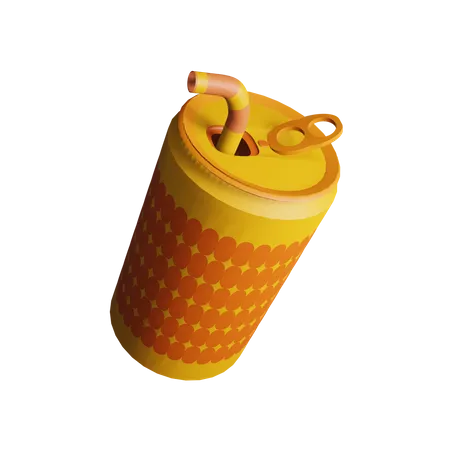Canned Drink  3D Icon