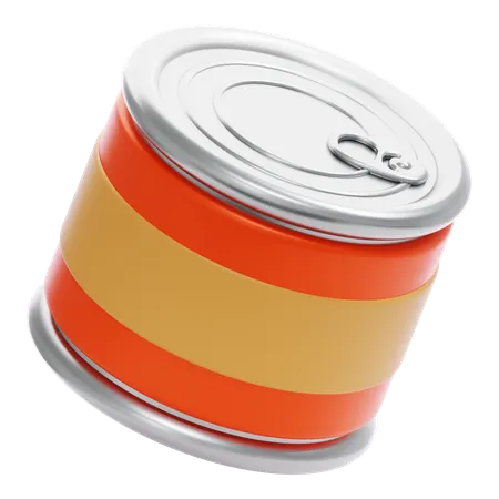 缶詰食品  3D Icon