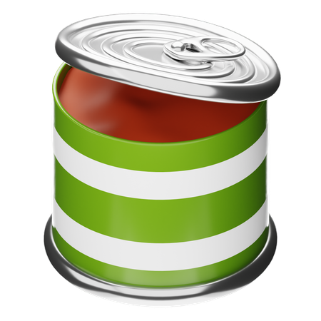 Canned Food  3D Icon